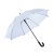 Umbrela golf automata 119 cm, maner curbat, Everestus, 20IAN761, Alb, Metal, Poliester