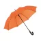 Umbrela golf automata 119 cm, maner curbat, Everestus, 20IAN766, Portocaliu, Metal, Poliester