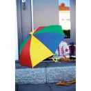 Umbrela 69 cm, pentru copii, Everestus, 20IAN708, Albastru, Verde, Rosu, Galben, Metal, Poliester