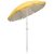 Umbrela de plaja 156 cm, galben, Everestus, UP02BB, metal, poliester