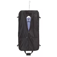   Husa pentru costum cu agatatoare din metal, negru, Everestus, GU11SG, poliester 600D