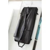   Husa pentru costum cu agatatoare din metal, negru, Everestus, GU11SG, poliester 600D
