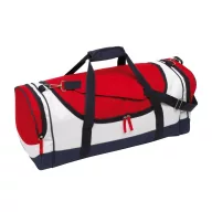   Geanta sport, albastru, rosu si alb, Everestus, GS30MA, poliester 600D