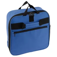   Geanta pliabila cu role, albastru si negru, Everestus, GS27HX, poliester 600D
