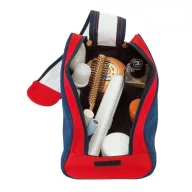   Geanta cosmetice pentru voiaj, Everestus, MA01, poliester 600D, albastru, rosu, alb