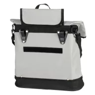   Geanta pentru bicicleta, gri, negru, Everestus, AB03BE, poliester 600D