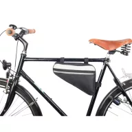   Geanta de bicicleta, Everestus, 21OCT1211, 29 x 21 x 6 cm, Poliester, PVC, Negru