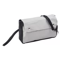   Geanta de bicicleta, Everestus, 21OCT1212, 25 x 15.5 x 8.5 cm, Poliester, PVC, Poliester, Negru, Gri