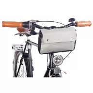   Geanta de bicicleta, Everestus, 21OCT1212, 25 x 15.5 x 8.5 cm, Poliester, PVC, Poliester, Negru, Gri