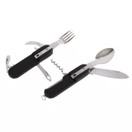   Set unelte multifunctionale, otel inoxidabil, plastic, poliester, Everestus, BMU022, negru