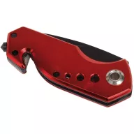   Briceag de urgenta de buzunar, otel inoxidabil, Everestus, BMU004, rosu, negru