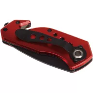   Briceag de urgenta de buzunar, otel inoxidabil, Everestus, BMU004, rosu, negru