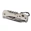Briceag de buzunar cu 12 functii, aluminiu, otel inoxidabil, Everestus, BMU028, argintiu