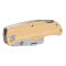Cutter cu lama schimbabila, 2401E14324, Everestus, 15.5x3x1.1 cm, Bambus, Otel, Maro