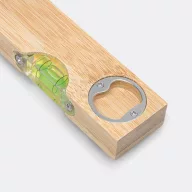   Boloboc cu desfacator de sticle, 2401E14405, Everestus, 12x2x4 cm, Bambus, Otel, Maro