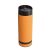 Cana de calatorie 380 ml cu perete dublu, portocaliu, Everestus, CC08FD, otel inoxidabil, plastic