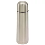   Termos 500 ml cu capac integrat in cana, Everestus, 20IAN2526, Argintiu, Otel, Plastic