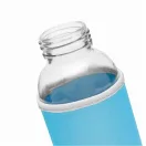Sticla Glass TAKE WELL, sticla, otel inoxidabil, transparent, albastru