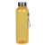 Sticla de apa 550 ml, cu agatatoare, Everestus, 20FEB0029, Plastic, Otel, Nylon, Galben