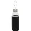 Sticla sport pentru apa, 450 ml, ⌀6,5 x 18,5 cm, Everestus, 20SEP0940, Sticla, Otel, Argintiu, Negru