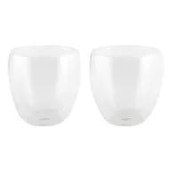   Set 2 pahare 220 ml termorezistente, Everestus, 20FEB0031, Sticla, Argintiu