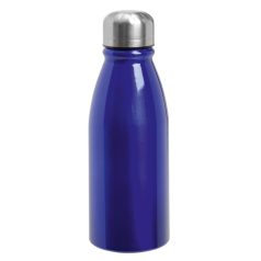   Sticla de apa 500 ml, capac cu filet, Everestus, 20FEB0051, Aluminiu, Otel, Silicon, Albastru, Argintiu