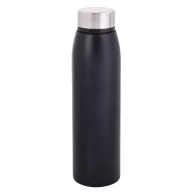   Termos, Everestus, 18SEP4311, 750 ml,  Ø7.4x26.5 cm, Otel, Plastic, Silicon, Negru