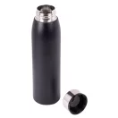 Termos, Everestus, 18SEP4311, 750 ml,  Ø7.4x26.5 cm, Otel, Plastic, Silicon, Negru