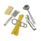 Set pentru facut spaghete, argintiu, Everestus, UB01AE, otel inoxidabil