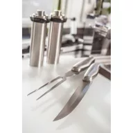  Set pentru gratar, argintiu, Everestus, UG02RF, otel inoxidabil, aluminiu, plastic