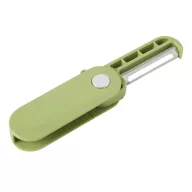   Curatator pliabil, Everestus, 2601E12533, 9.3x3x1.8 cm, Otel, Plastic, Verde