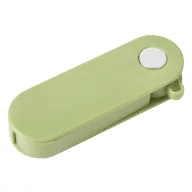   Curatator pliabil, Everestus, 2601E12533, 9.3x3x1.8 cm, Otel, Plastic, Verde