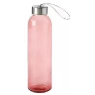   Sticla de apa sport, Everestus, 21OCT0901, 500 ml, Ø6.2 x 23 cm, Sticla, Otel, Rosu