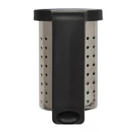  Infuzor de ceai, Everestus, 2601E12576, 4x3.7x6 cm, Otel, Plastic, Negru
