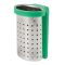 Infuzor de ceai, Everestus, 2601E12577, 4x3.7x6 cm, Otel, Plastic, Verde inchis