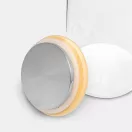 Carafa 1200 ml, 2401E14317, Everestus, Ø8.8x22.5 cm, Sticla, Bambus, Maro