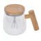 Cana electronica cu amestecare automata, Everestus, 2610E19402, 400 ml, Ø8.3x10.5 cm, Sticla, Plastic, Transparent