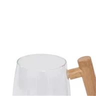   Cana electronica cu amestecare automata, Everestus, 2610E19402, 400 ml, Ø8.3x10.5 cm, Sticla, Plastic, Transparent