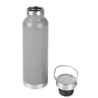   Termos, Everestus, 22FEB1224, 650 ml, Ø7.3x26 cm, Otel, Plastic, Silicon, Gri