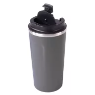   Cana termos, Everestus, 18SEP4227, 500 ml,  Ø9x17 cm, Otel, Plastic, Silicon, Gri