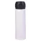 Termos, Everestus, 22FEB1237, 400 ml, Ø6.5x22 cm, Otel, Plastic, Silicon, Alb
