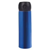  Termos, Everestus, 22FEB1239, 400 ml, Ø6.5x22 cm, Otel, Plastic, Silicon, Albastru