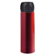   Termos, Everestus, 22FEB1240, 400 ml, Ø6.5x22 cm, Otel, Plastic, Silicon, Rosu