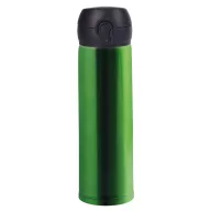   Termos, Everestus, 22FEB1241, 400 ml, Ø6.5x22 cm, Otel, Plastic, Silicon, Verde