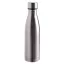 Sticla termoizolanta, Everestus, 22FEB1338, 500 ml, Ø6.5x22 cm, Otel, Plastic, Silicon, Argintiu