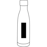   Sticla termoizolanta, Everestus, 22FEB1340, 500 ml, Ø6.5x22 cm, Otel, Plastic, Silicon, Rosu
