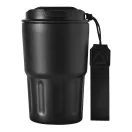 Cana termos, 400 ml, 2502E16290, Everestus, Ø8.8 x 14.7 cm, Otel, Negru