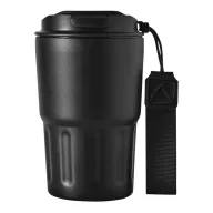   Cana termos, 400 ml, 2502E16290, Everestus, Ø8.8 x 14.7 cm, Otel, Negru
