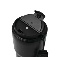   Cana termos, 400 ml, 2502E16290, Everestus, Ø8.8 x 14.7 cm, Otel, Negru