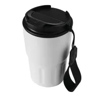   Cana termos, 400 ml, 2502E16292, Everestus, Ø8.8 x 14.7 cm, Otel, Alb